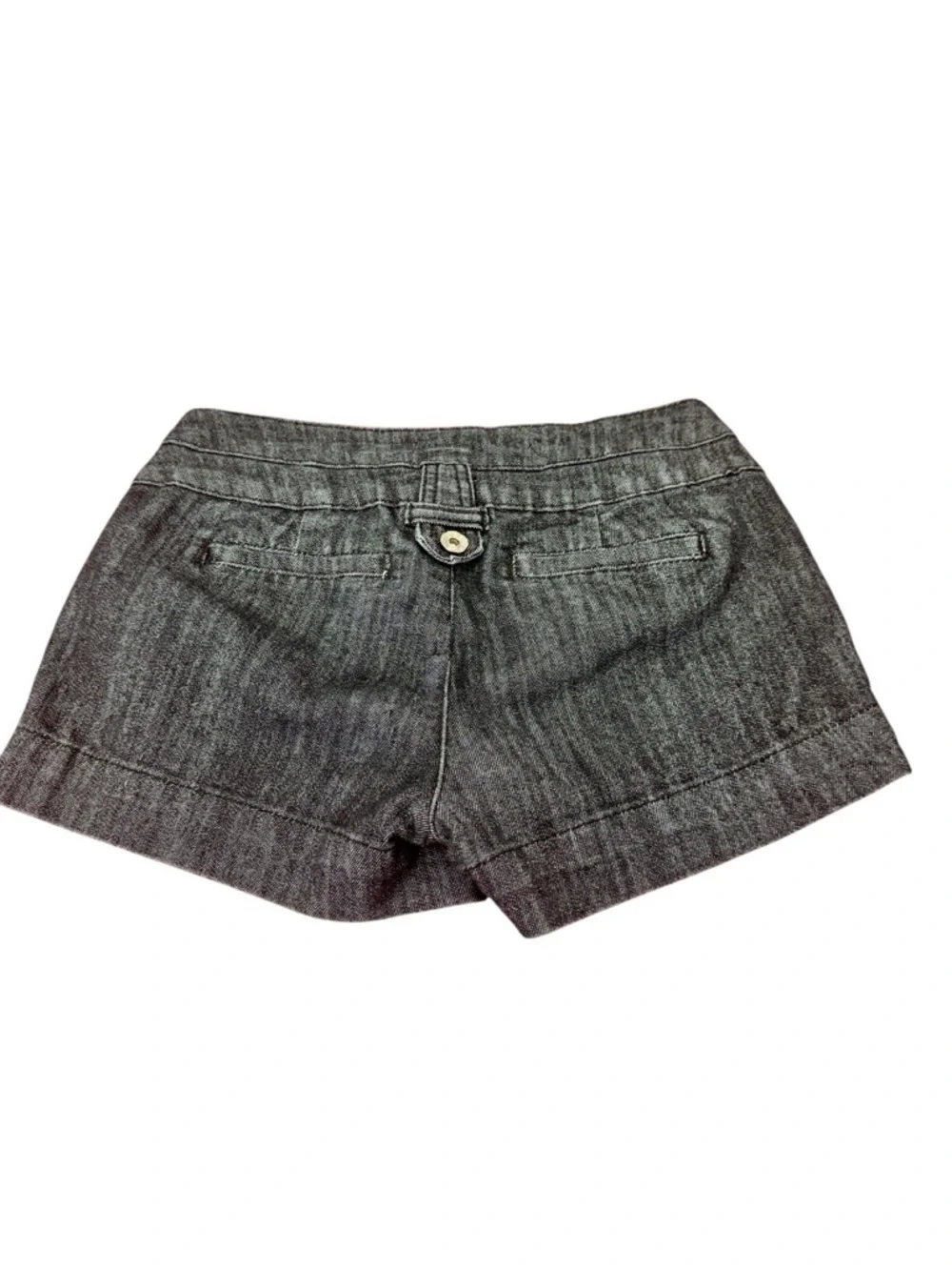 Women’s black Denim-Style Shorts